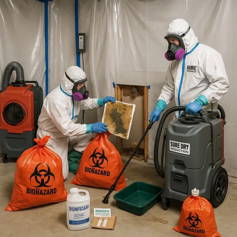 Contaminated Water Handling Protocols process in Allendale, MI