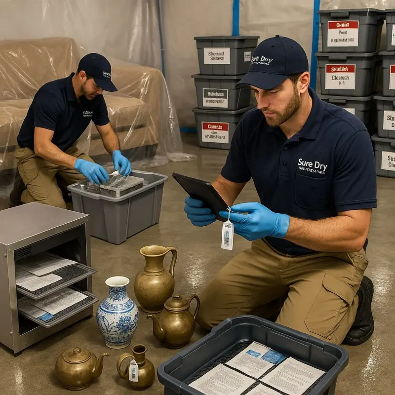 Content Protection and Restoration process in Allendale, MI