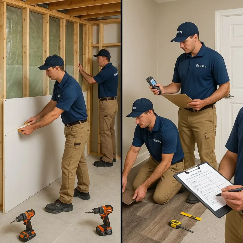 Repairs and Reconstruction process in Allendale, MI