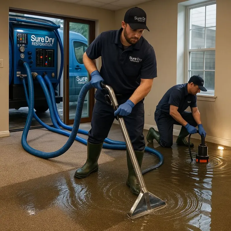 Water Extraction and Removal process in Allendale, MI